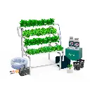 Hydroponic Kit N9 NFT System for 32 Plants, Complete Indoor Garden with Nutrients, Seeds & Accessories