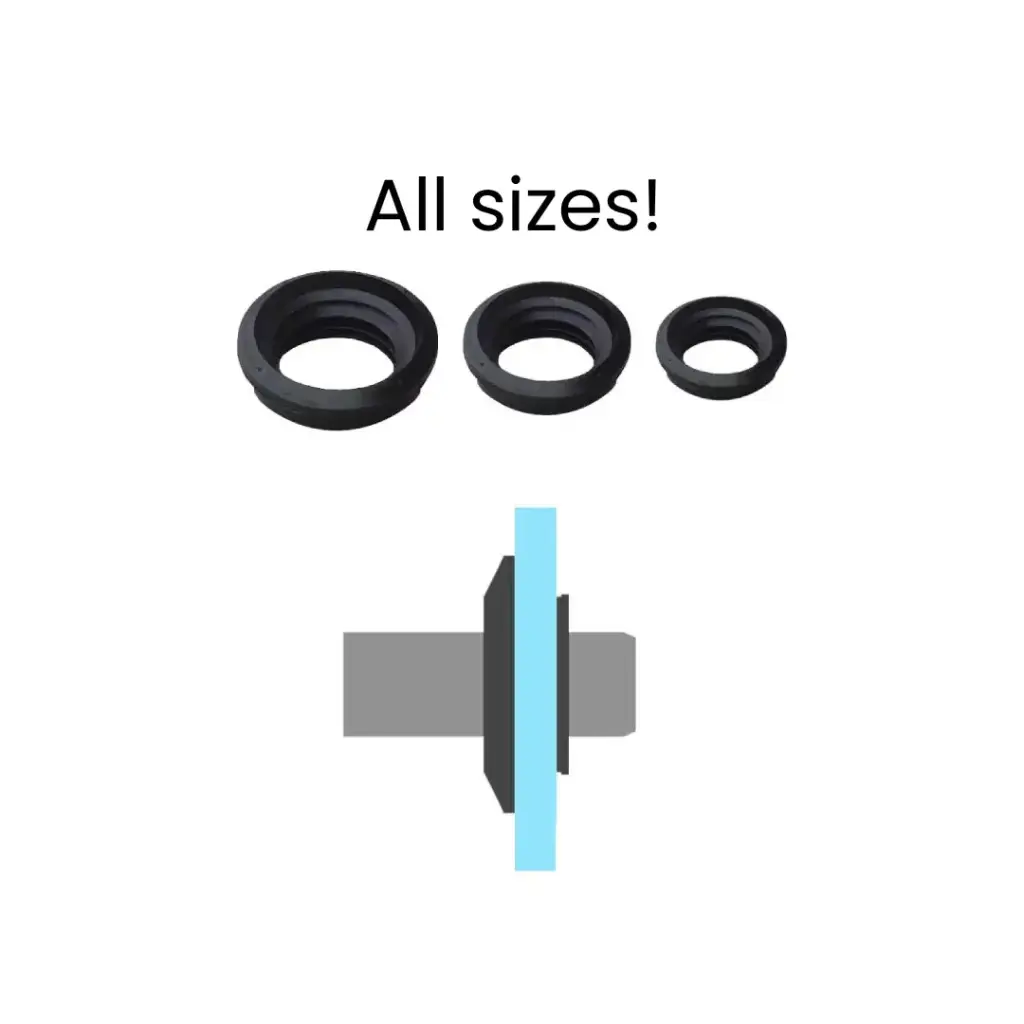 Seal Rubber Grommet - 2"