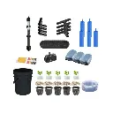 Grow Pot RDWC 5GAL Kit 6-Bucket Hydroponic System with Air Pumps, Net Pots & Water Reservoir
